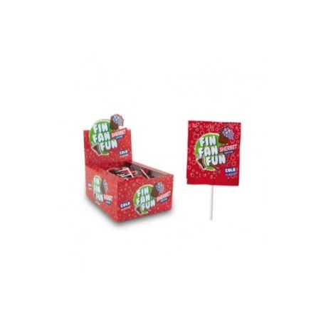 CARAMELO COLA RELLENO SODA FIN FAN FUN 100UD CERDAN