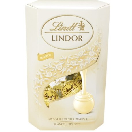 LINDOR CORNET CHOCO BLANCO 200GR