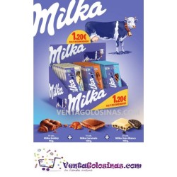 LOTE TABLETA MILKA 40UD 1.40EUR