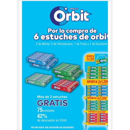 LOTE ORBIT 152UD 2 X 1,2 EUR